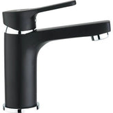 Baliv "WT-5760" Waschtischarmatur mit Pop-Up-Ablaufgarnitur (schwarz/chrom)